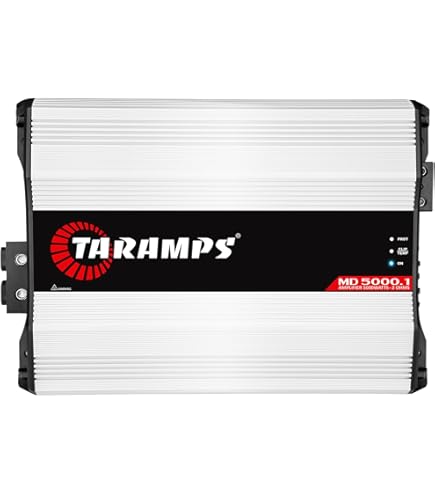 Amazon.com: Taramps MD 8000.1 Amplifier 2 Ohms 8000 Watts RMS 1